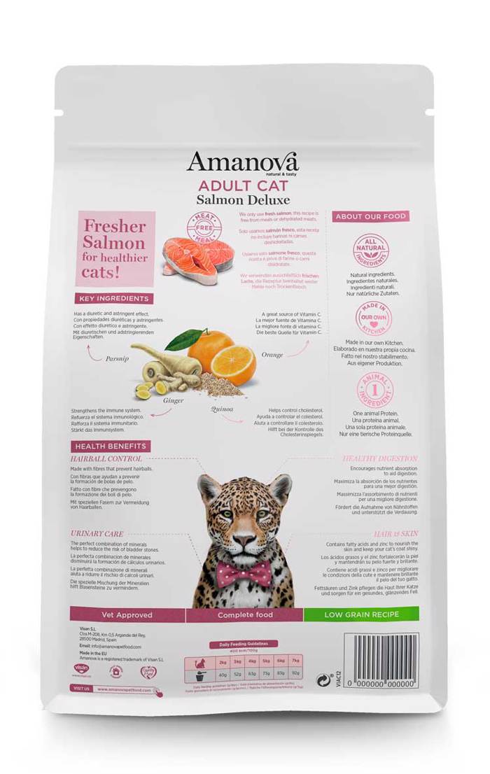 AMANOVA XIRA TROFI GTAS ADULT CAT SALMON DELUXE 1.5KG